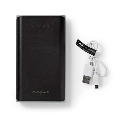 Nedis UPBK15000BK powerbank Zwart Nedis UPBK15000BK powerbank Zwart