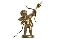 Bureaulamp Home ESPRIT Gouden Hars 220 V 31,5 X 22 X 47 cm - thumbnail
