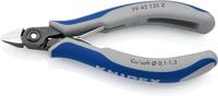Knipex Precisie Elektronica-Zijsnijtang | 125 mm Lengte | Meer-Componentengrepen | Gebruineerd - 79 42 125 Z - thumbnail