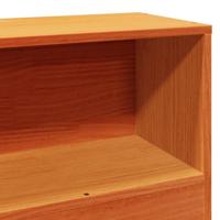 Bedframe zonder matras massief grenenhout wasbruin 100x200 cm - thumbnail