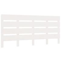 Bedframe massief grenenhout wit 120x190 cm - thumbnail