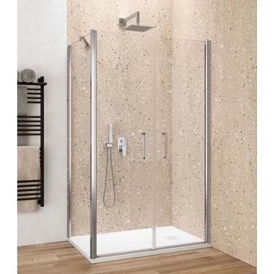 Zijwand Lacus Giglio Evo 75x200 cm Aluminium Profiel Chroom Lacus