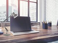 Fischer & Honsel Stoere bureaulampPit grijs - 98271 - thumbnail