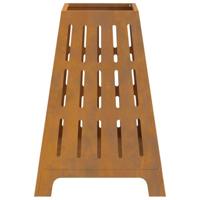 Vuurkorf Bruin 50 x 50 x 70 cm Cortenstaal - thumbnail