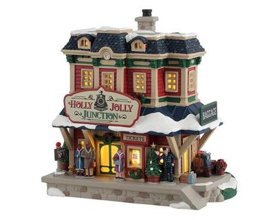 Holly Jolly Junction 14x26x25 cm Kerstdorp LEMAX - Lemax