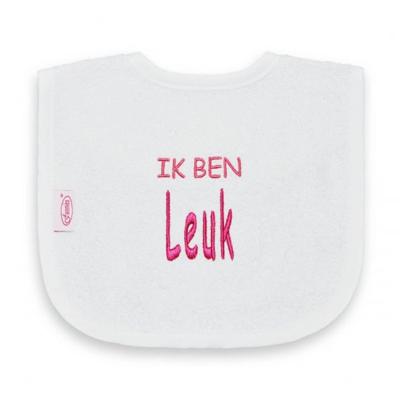 Funnies slabber Ik ben leuk junior 40 cm katoen