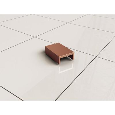 Wiesbaden Afdekkapje Slim tbv Muurprofiel Koper