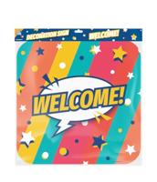 Huldeschild &apos;Welcome&apos; Rainbow - thumbnail