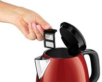 Waterkoker Russell Hobbs 24992-70 1 L 2400W Rood Roestvrij staal Plastic/Roestvrij staal 2400 W 1 L - thumbnail