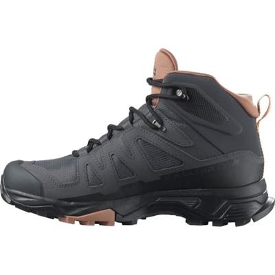 Salomon X Ultra 4 Mid Gtx W Dames Hoge Wandelschoen Ebony/Mocha Mousse/Almond Cream 4,5 Salomon X Ultra 4 Mid Gtx W Dames Hoge Wandelschoen Ebony/Mocha Mousse/Almond Cream 4,5