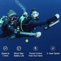 WAYDOO Subnado Seascooter Zwart Li-ion 25.2 V 3900 mAh - thumbnail