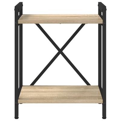 Boekenkast Sonoma eiken 40 x 30 x 48.5 cm Bewerkt hout