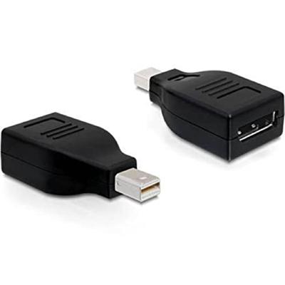 Delock 65238 DisplayPort Adapter [1x DisplayPort stekker - 1x DisplayPort bus] Meerdere kleuren 0 mm