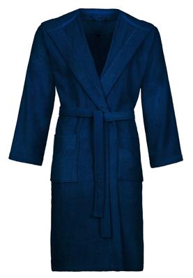 Vossen badjas vegan life - blauw-xl