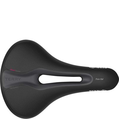 Terry zadel fisio gel dames zwart