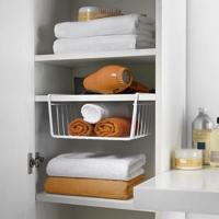 Metaltex mandje voor onder plank 30cm - thumbnail