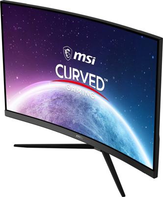MSI G32C4X 32 inch FHD Curved Gaming Monitor - 1500R 1920 x 1080 VA Panel, 250 Hz / 1 ms, AMD FreeSync Premium, HDR Ready, DisplayPort, HDMI, Wide Color Gamut, Frameless, Night Vision, Black