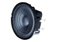 Visaton K 50 WP - 50 Ohm 2 inch 5 cm Mini-luidspreker 2 W 50 Ω Zwart Kunststof membraan, Vochtbestendig, UV-bestendig - thumbnail