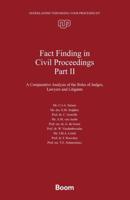 Fact Finding in Civil Proceedings Part II - Judge C.J.-A. Seinen, E.M. Snijders, C. Gomille, A.M. van Aerde, G. de Groot, W. Vandenbussche, I.M.A. Lintel, F. Rouviè - ebook - thumbnail