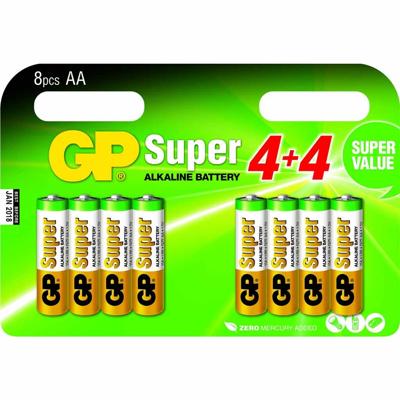 GP 8-multipack aa batterij alkaline lr06 15a - 3012260