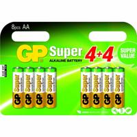 GP GP 8-multipack AA Batterij Alkaline LR06 15A - 3012260 - thumbnail
