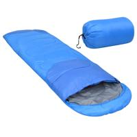 vidaXL Slaapzak 10 ℃ 1000 g blauw - thumbnail