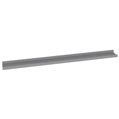 VidaXL Wandschappen 4 st 100x9x3 cm grijs