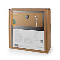 Nedis Netwerk Kabel Rol | CAT6 | Solid | F/UTP | CCA | 50.0 m | Binnenshuis | Rond | PVC | Grijs | Gift Box - CCBG8522GY50S - thumbnail