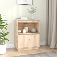 Dressoir 60x34x75 cm massief grenenhout - thumbnail
