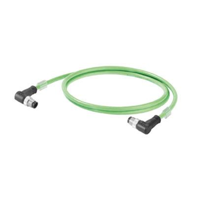 Weidmüller 1059890015 Sensor/actuator dataconnector, geassembleerd M12 Stekker, haaks 1.5 m 1 stuk(s)