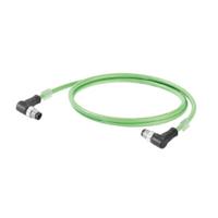 Weidmüller 1059890015 Sensor/actuator dataconnector, geassembleerd M12 Stekker, haaks 1.5 m 1 stuk(s) - thumbnail