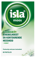 Isla Moos Keelpastilles - bij kriebelhoest en kortdurende heesheid - thumbnail