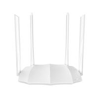 Tenda AC5 v3.0 1200MBPS DUAL-BAND ROUTER Draadloze router met dubbele bandbreedte (2.4 GHz/5 GHz) Fast Ethernet Wit - thumbnail