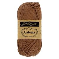 Scheepjes Catona - 10g - 157 Root Beer - Haakgaren / Breigaren - thumbnail