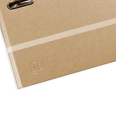 Ordner oxford touareg a4 80mm karton naturel/wit | 10 stuks