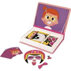 Janod Magnetibook - Gekke gezichten meisjes Janod Magnetibook - Gekke gezichten meisjes