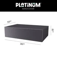 Platinum Aerocover tuinsetbeschermhoes 260x150x85cm - thumbnail