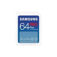 Samsung Pro Plus SD Card 64GB SD-Kaart Wit - thumbnail