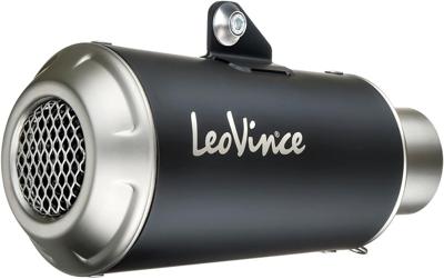 LeoVince Geluiddemper "sbk lv-10 black edition schalld leo slipon lv-10 sw-si