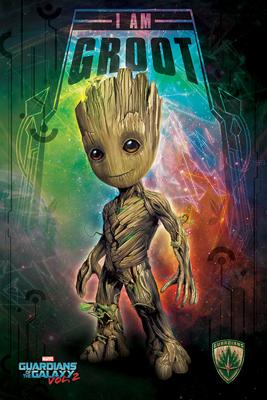 Guardians Of The Galaxy Vol. 2 I Am Groot Poster 61x91.5cm