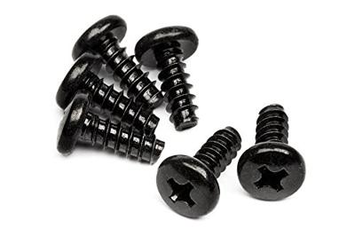 HPI - Tp binder head screw m4x10mm (6pcs) (Z632)