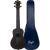 Flight Travel Series TUSL35 Black Concert Scale sopraan ukelele met gigbag - thumbnail