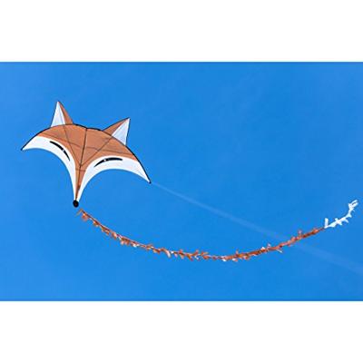 HQ Eenlijns Vlieger Fox Kite Spanwijdte 1450 mm Geschikt voor windsterkte 2 - 4 bft HQ Eenlijns Vlieger Fox Kite Spanwijdte 1450 mm Geschikt voor windsterkte 2 - 4 bft