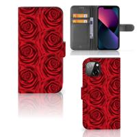 Apple iPhone 13 Hoesje Red Roses - thumbnail