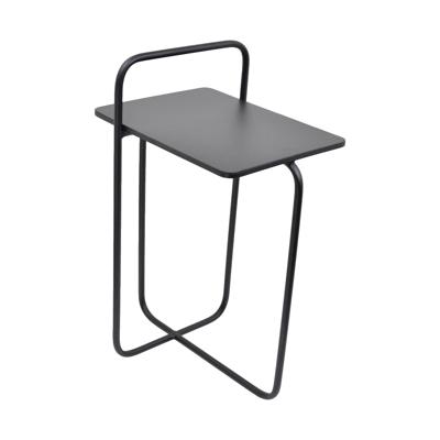 Urban Interiors Bijzettafel 'Easy' Met Tijdschriftenrek, 28 x 37cm, kleur Mat Zwart Urban Interiors Bijzettafel 'Easy' Met Tijdschriftenrek, 28 x 37cm, kleur Mat Zwart