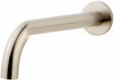 Saqu Universal inbouw-uitloop 25cm solid steel