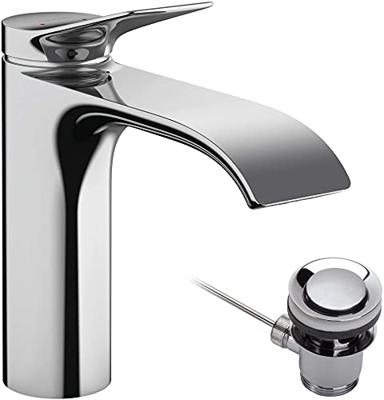 Hansgrohe Wastafelmengkraan Vivenis Eengreeps 110 Met Trekwaste Chroom Hansgrohe Wastafelmengkraan Vivenis Eengreeps 110 Met Trekwaste Chroom