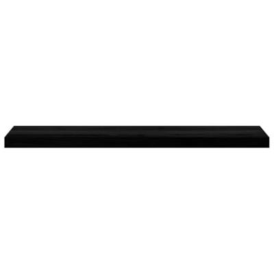 VidaXL Vensterbanken 2 st 100x20x2 cm massief eikenhout donkerbruin