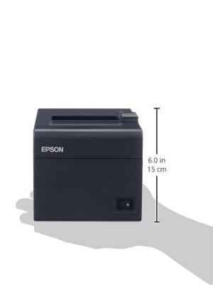 Epson TM-T20II, USB, RS232, UK zwart, C31CD52002A0 (zwart incl.: power supply unit, Wall Bracket)