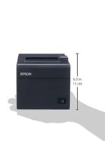 Epson TM-T20II, USB, RS232, UK zwart, C31CD52002A0 (zwart incl.: power supply unit, Wall Bracket) - thumbnail